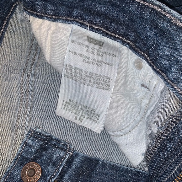Levi’s Women’s Blue Jeans Mid Rise Skinny- 6M - Picture 5 of 7